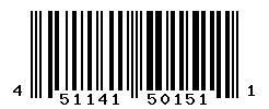 UPC barcode number 4511413501511