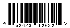 UPC barcode number 4524734126325