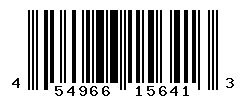 UPC barcode number 4549660156413