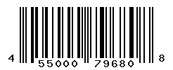UPC barcode number 4550002796808