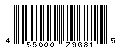 UPC barcode number 4550002796815