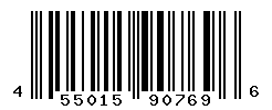 UPC barcode number 4550153907696