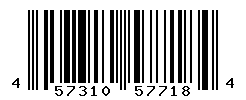 UPC barcode number 4573102577184