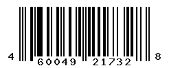 UPC barcode number 4600492217328