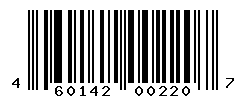 UPC barcode number 4601420002207