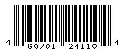 UPC barcode number 4607016241104