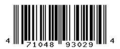 UPC barcode number 4710483930294