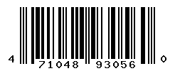 UPC barcode number 4710483930560