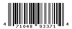 UPC barcode number 4710483933714