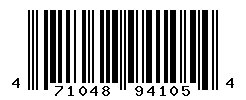 UPC barcode number 4710483941054