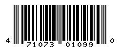 UPC barcode number 4710731010990