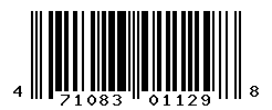 UPC barcode number 4710836011298