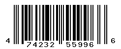 UPC barcode number 4742326559966
