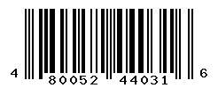 UPC barcode number 4800523440316