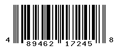 UPC barcode number 4894626172458