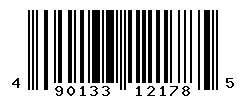 UPC barcode number 4901330121785