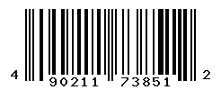 UPC barcode number 4902111738512