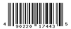 UPC barcode number 4902201174435