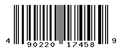 UPC barcode number 4902201174589