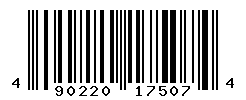 UPC barcode number 4902201175074