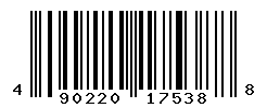 UPC barcode number 4902201175388