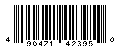 UPC barcode number 4904710423950