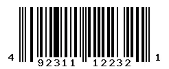 UPC barcode 4923113122321