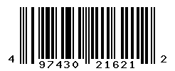 UPC barcode number 4974305216212
