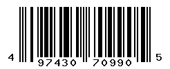 UPC barcode number 4974305709905