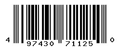UPC barcode number 4974305711250