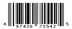UPC barcode number 4974305715425