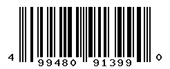 UPC barcode number 4994807913990