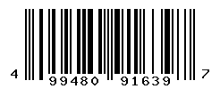 UPC barcode number 4994807916397