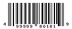 499999801819 barcode