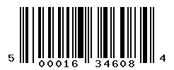 UPC barcode number 5000167346084