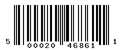 UPC barcode number 5000201468611