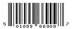 UPC barcode number 5010993669097