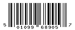 UPC barcode number 5010993689057