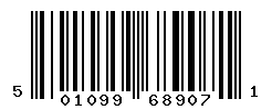 UPC barcode number 5010993689071