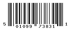 UPC barcode number 5010993738311