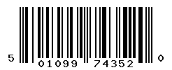 UPC barcode number 5010993743520