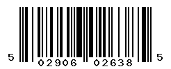 UPC barcode number 5029066026385
