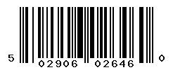 UPC barcode number 5029066026460