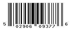 UPC barcode number 5029066093776