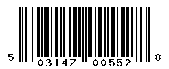 UPC barcode number 5031470005528