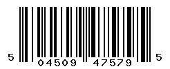 UPC barcode number 5045096475795