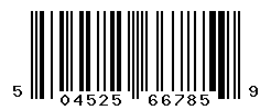 UPC barcode number 5045252667859