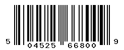 UPC barcode number 5045252668009