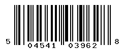 UPC barcode number 5045419039628