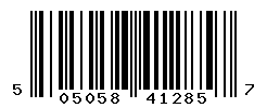 UPC barcode number 5050582412857